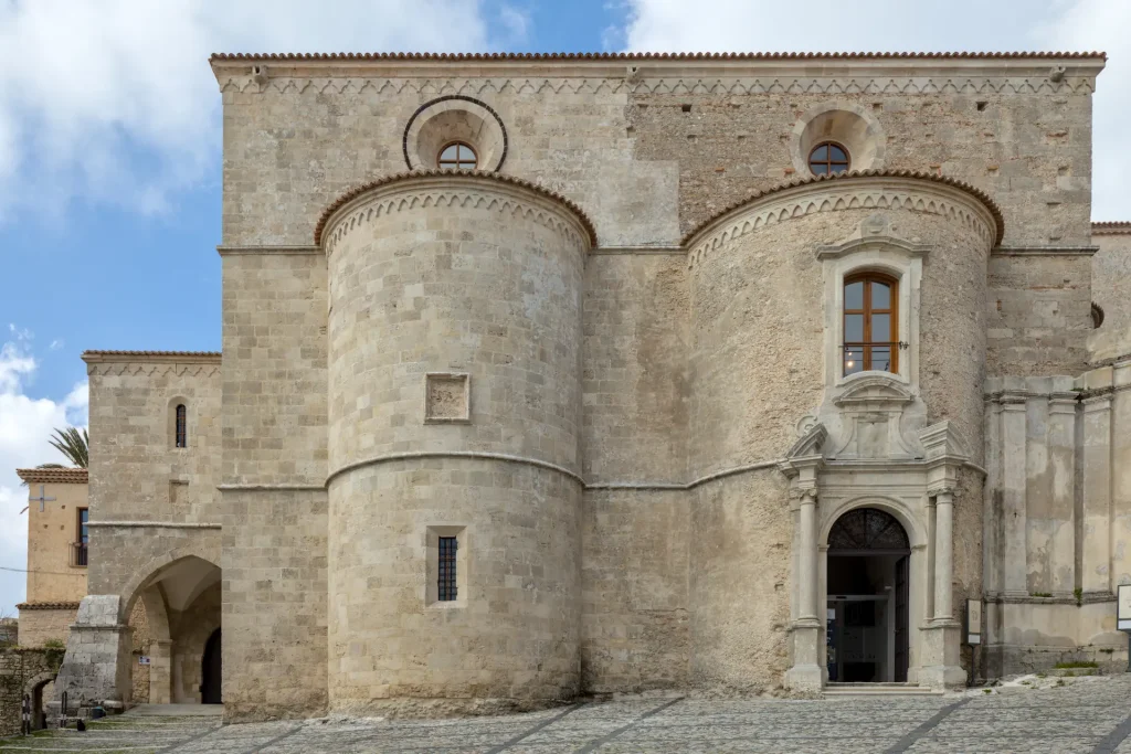 La concattedrale di Gerace vista da fuori