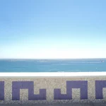Il lungomare di Catanzaro Lido con il mosaico di Mendini