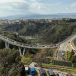 Il viadotto Bisantis a Catanzaro