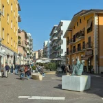 Corso Mazzini a Cosenza, sede del Museo all’Aperto Bilotti