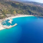 La costa di Palmi vista dall’alto