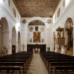 L’interno della chiesa di San Domenico a Taverna